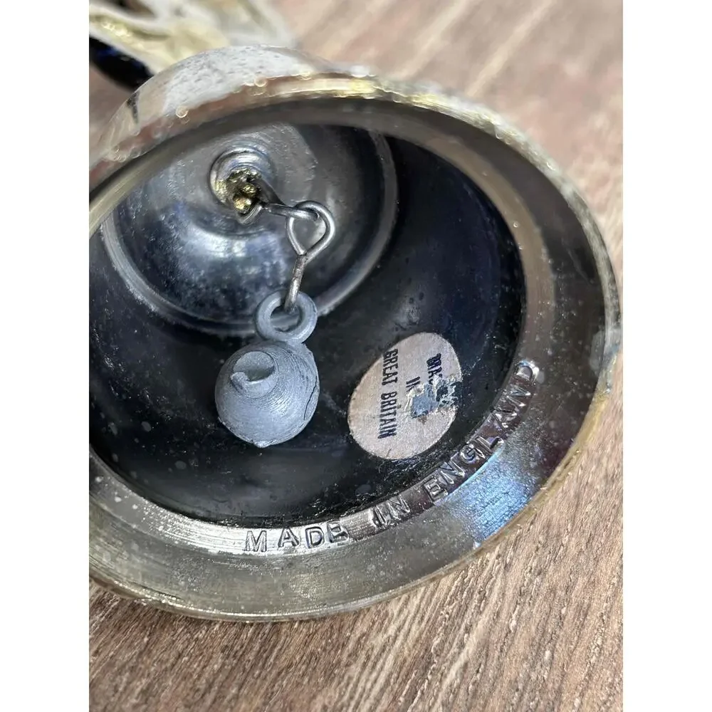 Vintage Metal Bell Decorative Scottish Handle. Made in England